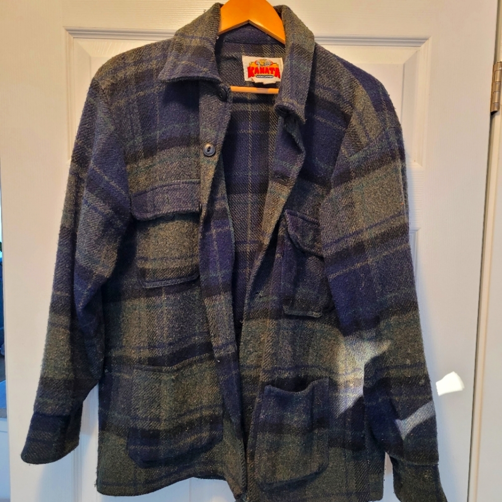 Vintage Kanata wool blend jacket. Size Large